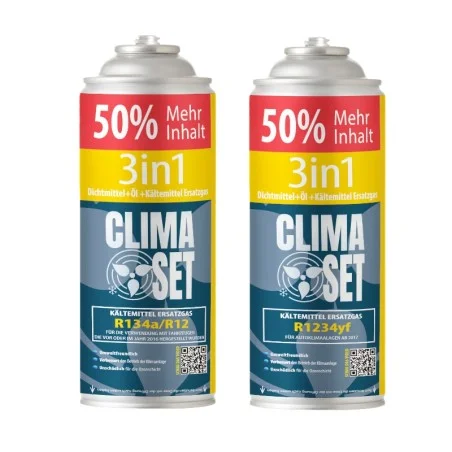 40% Mehr Inhalt 3in1 Dichtmittel+Öl+Kältemittel Ersatzgas R134A ❆ A/C