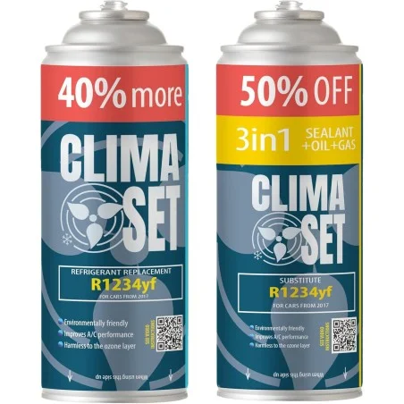 40% Mehr Inhalt 3in1 Dichtmittel+Öl+Kältemittel Ersatzgas R134A ❆ A/C