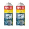 ClimaSet 2x 3in1 Kältemittel Ersatzgas R134a/R12 Öl und Dichtmittel