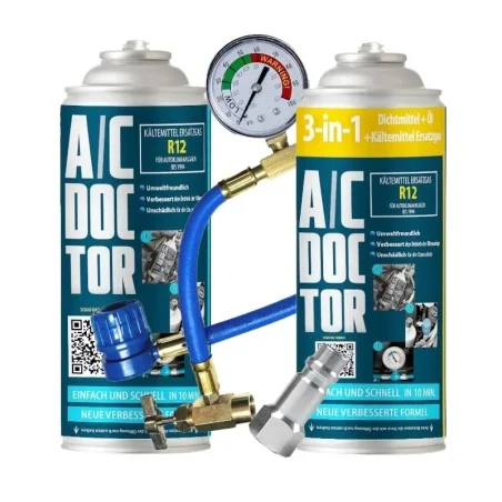 Set für die Klimaanlagenbefüllung von Fahrzeugen bis 1994